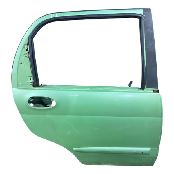 Porta Traseira Direita Cherry Qq 2012 C/detalhe Original Traseira Direita Verde