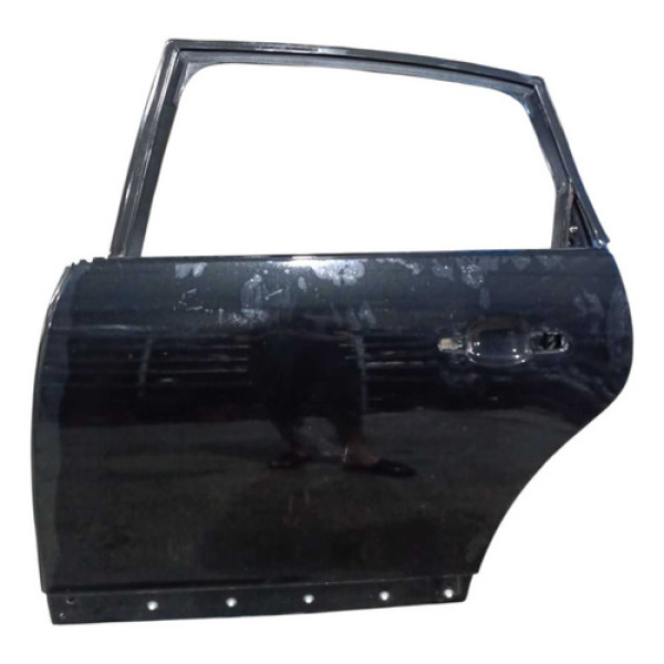 Porta Traseira Esquerda C4 Pallas 2008 A 2012 Traseira Esquerdo Preto