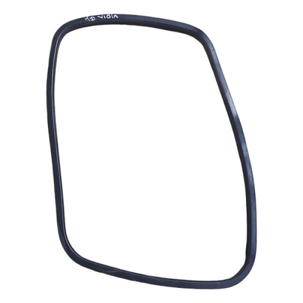 Borracha Vidro Vigia Traseiro Direito Pajero Full 2004 Cx191 Preto