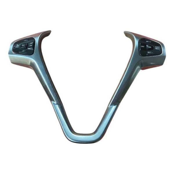 Moldura Cromada Volante Com Botões New Fiesta 2017 2018 Cromada