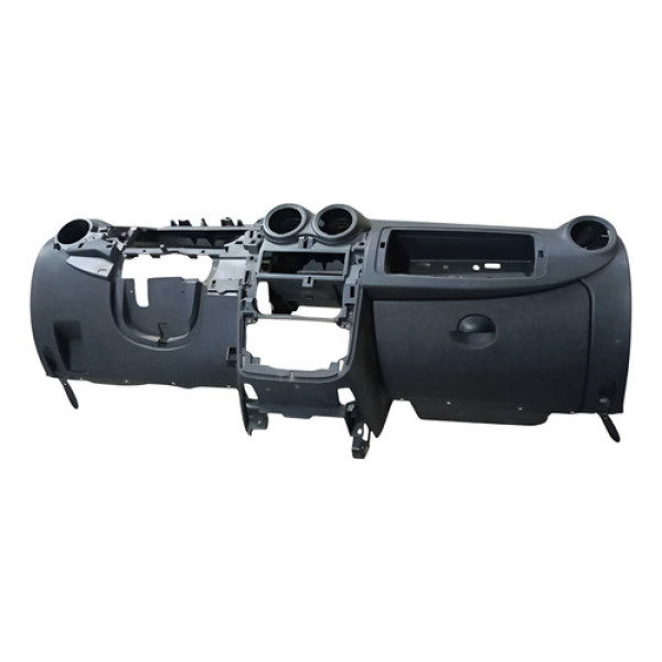 Painel Principal Tabelier Renault Sandero 2008 A 2013 Preto