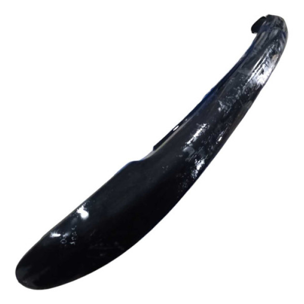 Aplique Parachoque Traseiro Peugeot 206 207 2001 A 2008 Preto Fosco