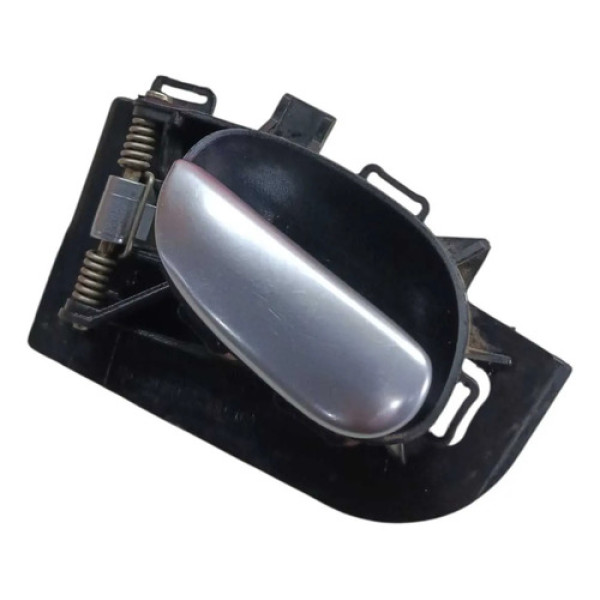 Maçaneta Interna Traseira Esquerda Peugeot 207 2007 A 2012 Cromado Traseira