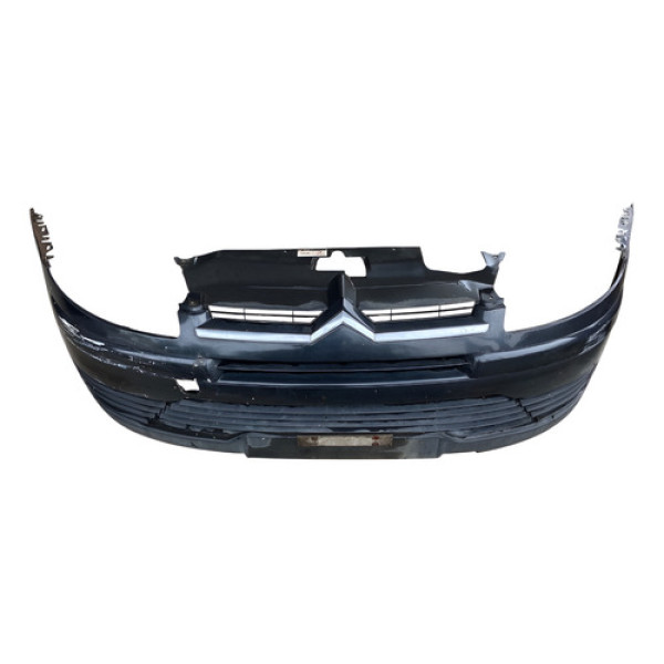 Parachoque Dianteiro C4 Pallas Completo 2008 2013 C/detalhe Preto