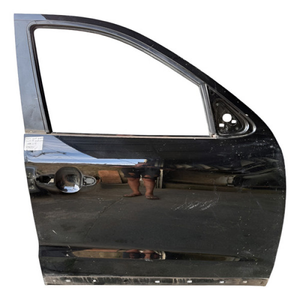 Porta Dianteira Direita Santa Fe 2007 A 2011 Dianteira Direito Preto