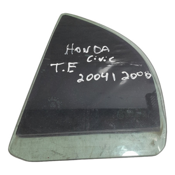 Vidro Fixo Porta Traseira Esquerda Civic 2001 A 2005 Cx133