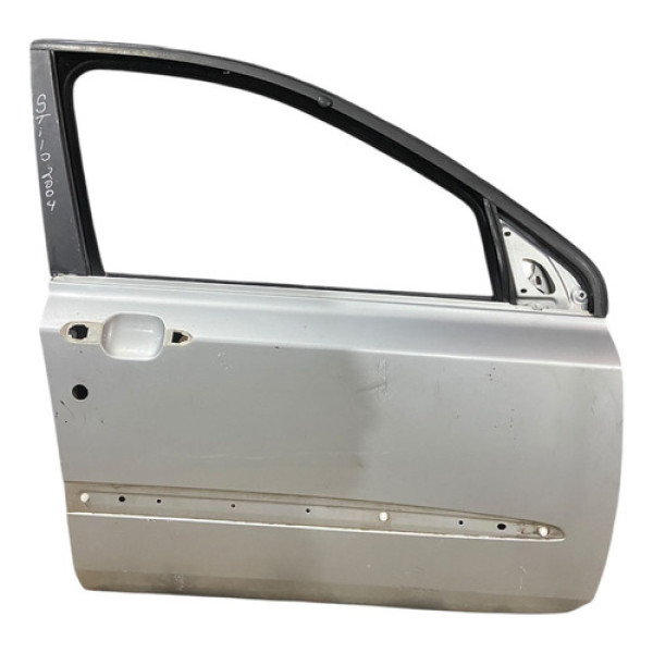 Porta Dianteira Direita Fiat Stilo 2004 À 2008 Original Dianteira Direito Prata