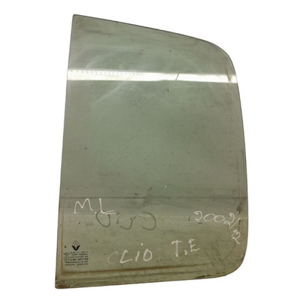 Vidro Vigia Fixo Traseiro Esquerdo Renault Clio 2001 2012