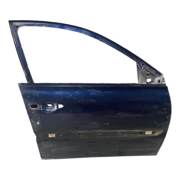 Porta Dianteira Direita Renault Megane 2007 A 2011  Dianteira Direito Azul-marinho