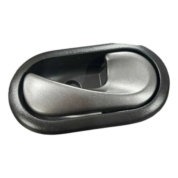 Maçaneta Interna Dianteira Direita Logan 2008/2016 Cx77 Preto Dianteira