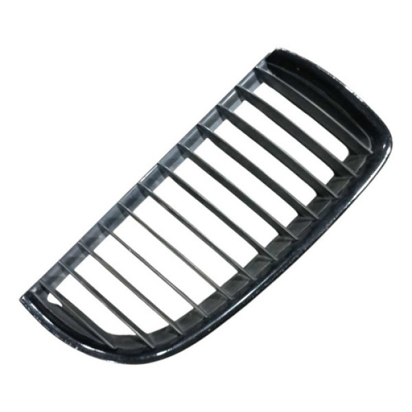 Grade Direita Parachoque Bmw 320i 2006 2007 2008 Preto Fosco