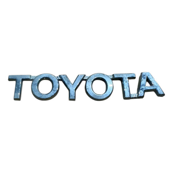 Emblema Tampa Traseira Toyota Corolla Gli 2015 A 2019 Prateado