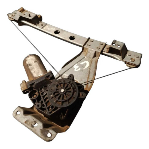 Máquina Vidro Elétrico Traseiro Direito C3 2003 A 2012