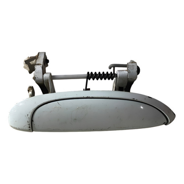 Maçaneta Externa Porta Dianteira Direita Logan 2007 2013 Branco Dianteira