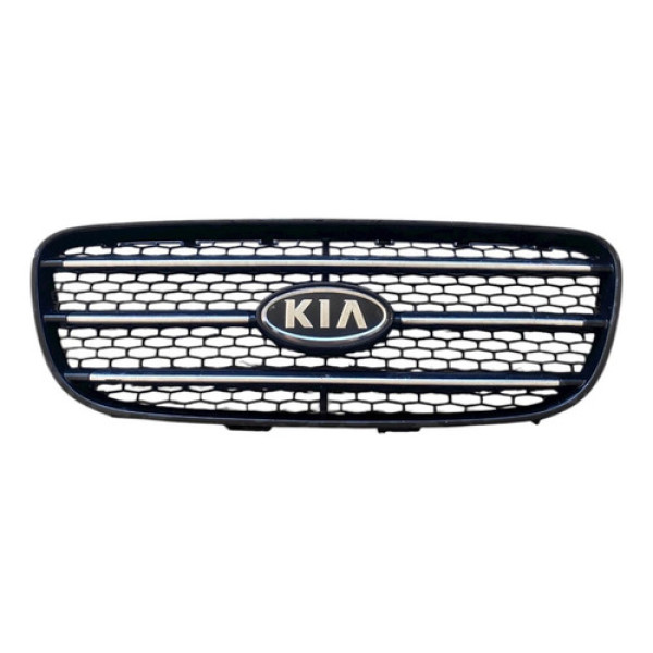 Grade Parachoque Dianteiro Central Picanto 2006 2007 Preto Ambos Lados