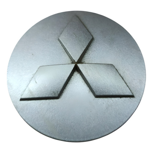 Calota Centro Roda Mitsubishi Pajero Full 2005 Prateado