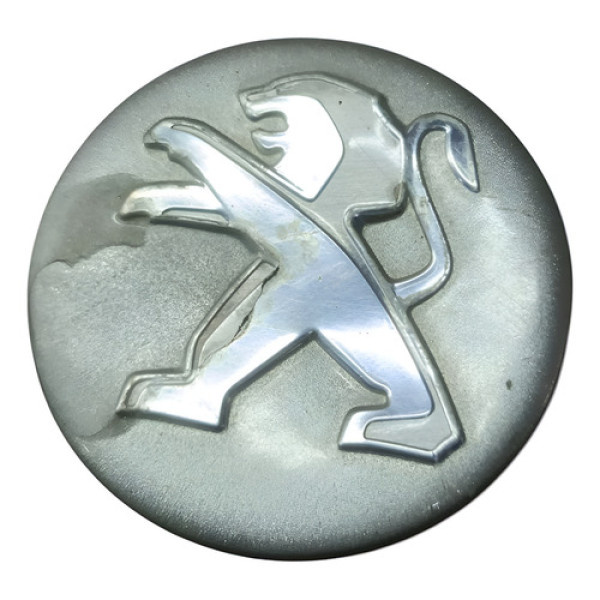 Calota Centro Roda Peugeot 206 Prateado