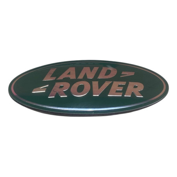 Emblema Letreiro Tampa Traseira Land Rover Verde-escuro