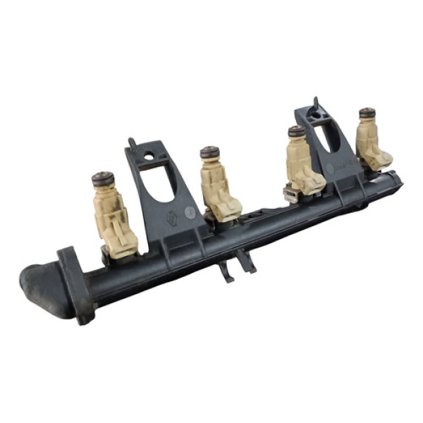 Flauta Bico Injetor Renault Clio Logan Sandero 1.0 16v Cx62