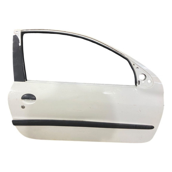 Porta Direita Peugeot 206 Modelo 2 Portas 2004/05 Dianteira Direita Branca