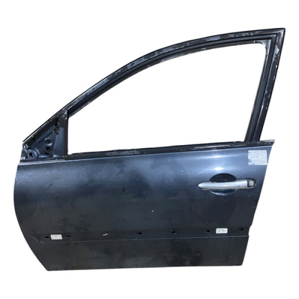 Porta Dianteira Esquerda Renault Megane 2007 A 2013 Dianteira Esquerdo Preto