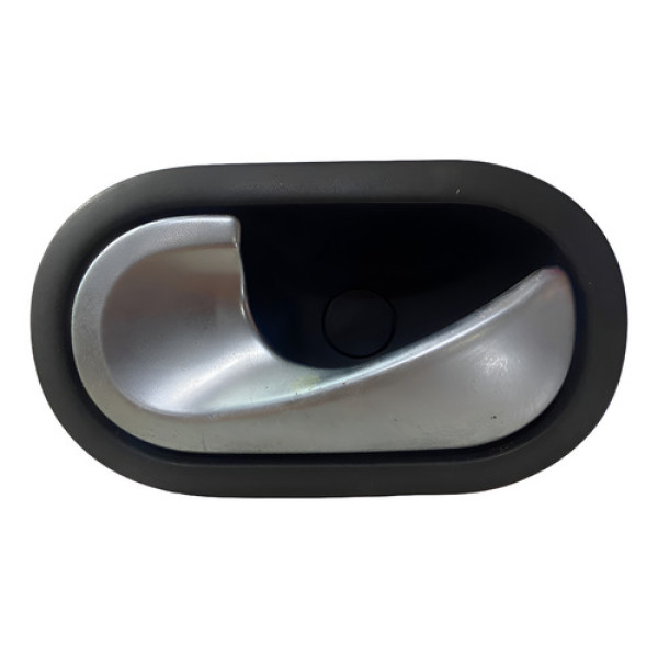 Maçaneta Interna Lado Esquerdo Renault Megane 2007 2008 Preto Dianteira
