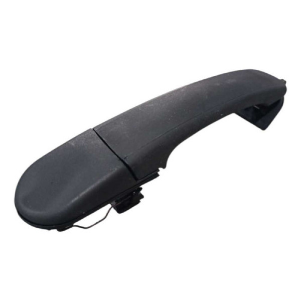 Maçaneta Externa Porta Traseira Esquerda Gol G3 G4 2003 2012 Preto Traseira