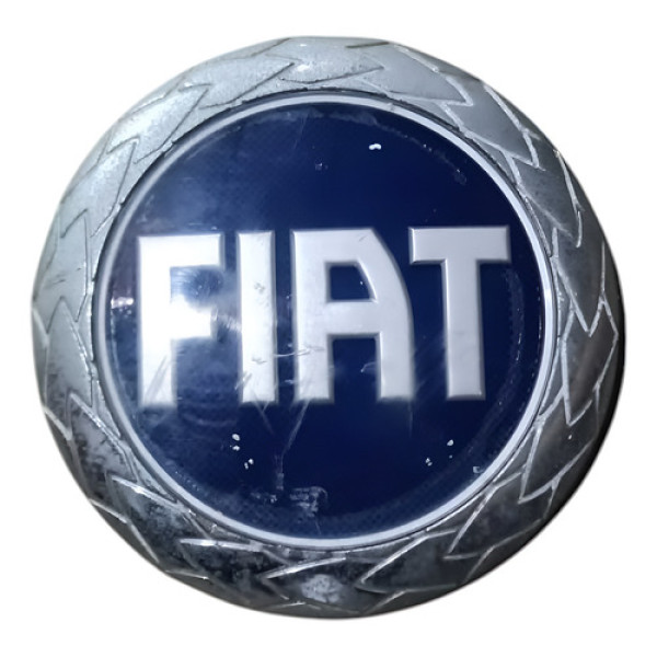 Emblema Logo Grande Fiat Siena Fire  Azul