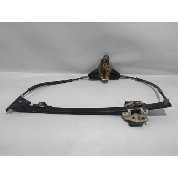 Máquina Vidro Manual Esquerda Vw Gol 2 Portas 01 A 10