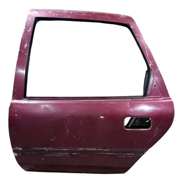 Porta Traseira Esquerda Chevrolet Vectra 1993 A 1996 Traseira Esquerdo Vermelho