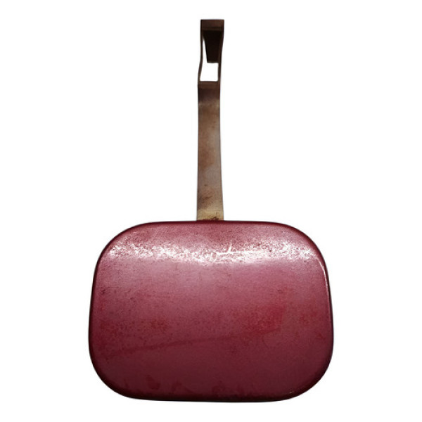 Tampa Reboque Parachoque Traseiro Peugeot 307 2002 A 2011 Vermelho