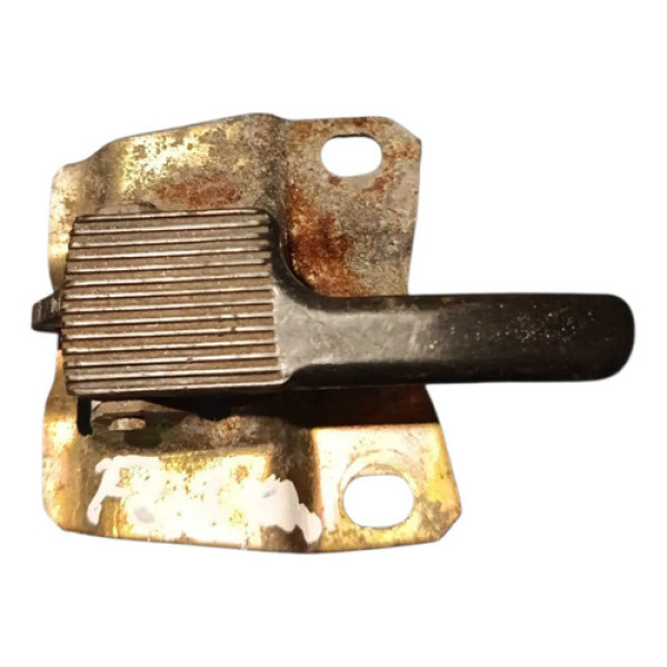 Maçaneta Gatilho Interna Porta Esquerda  Kombi Clipper 1975 Preto Dianteira/traseira