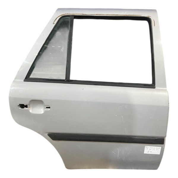 Porta Traseira Direita Volkswagen Gol G3 G4 1999 A 2012 Traseira Direita Prata