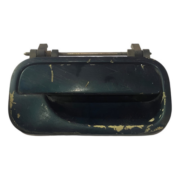 Maçaneta Externa Traseira Esquerda Gm Vectra 2000 Preto Traseira