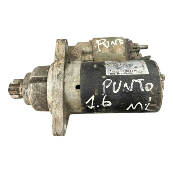 Motor Partida Arranque Palio Punto 1.6 Etorq 2012 D01