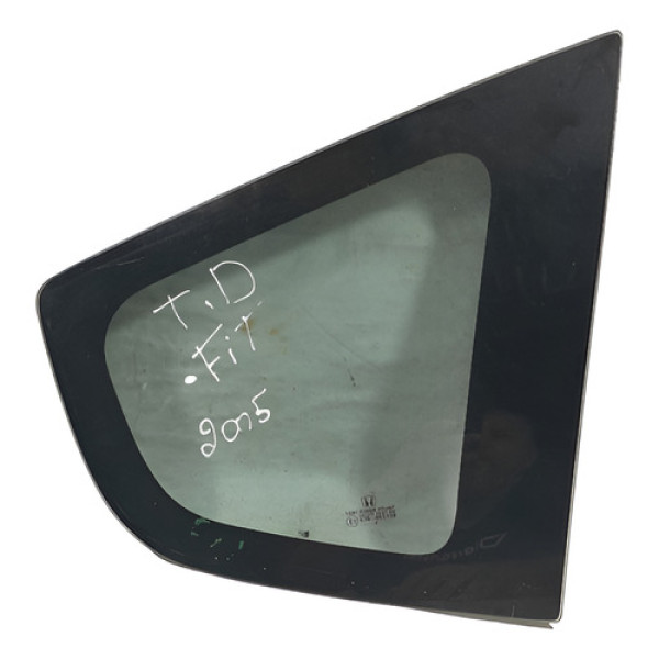Vidro Fixo Traseiro Direito Honda  Fit 2001 2002 2003 A 2007