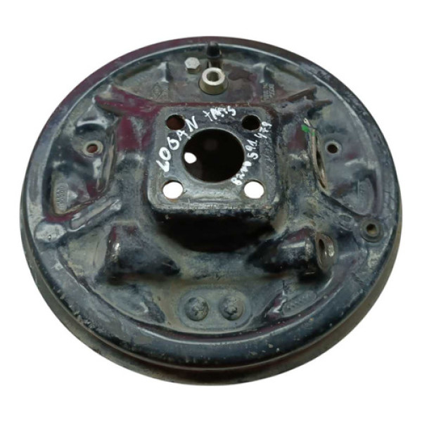 Espelho Freio Traseiro Esquerdo Renault Logan 2008 A 2012  Preto