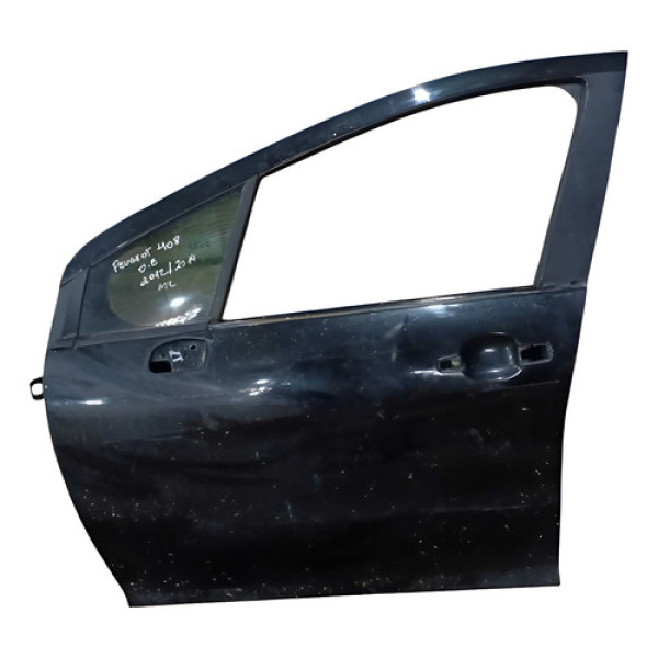 Porta Dianteira Esquerda Peugeot 308 408 2012 A 2017 Dianteira Esquerda Preto