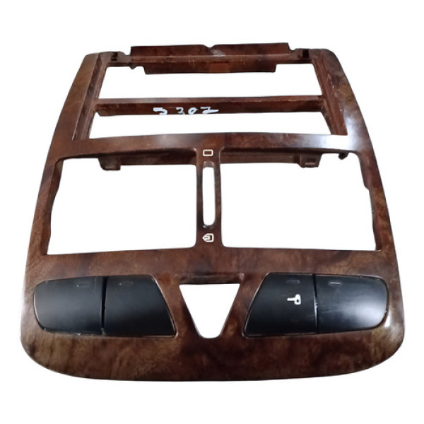 Moldura Central Radio Amadeirado 307 2006 M33906 Cx62