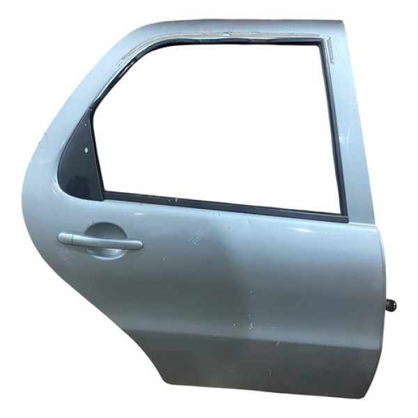 Porta Traseira Direito Fiat Palio Celebration 2006 A 2010 Traseira Direita Prata