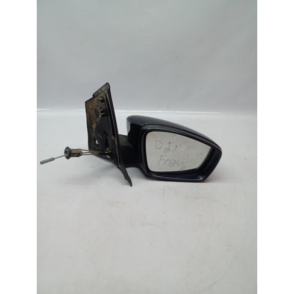Retrovisor Manual Direito Fox 2 Portas 2010 2011 2012 Cx157