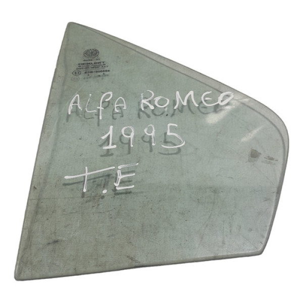 Vidro Fixo Traseiro Esquerdo Alfa Romeo 1995 Cx133