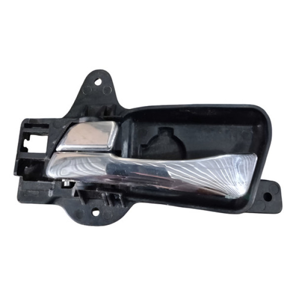 Maçaneta Interna Traseira Esquerda I30 2009 2010 2011 2o12  - Cromada - Traseira