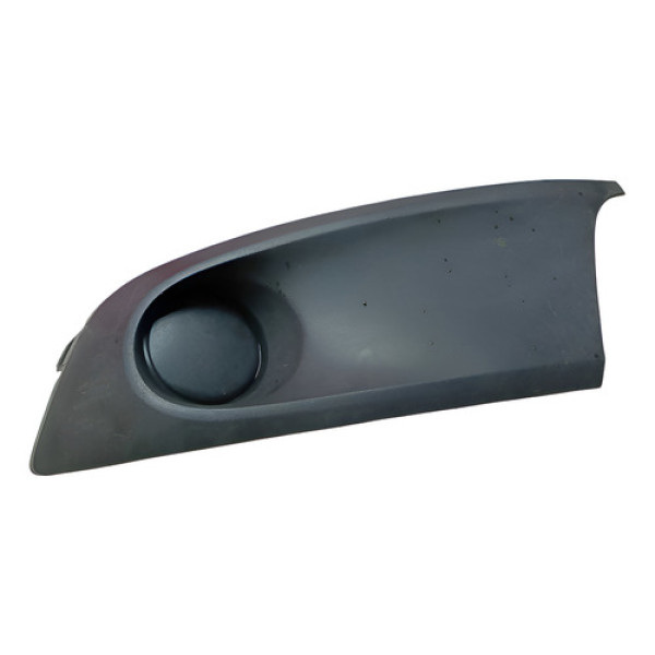 Moldura Grade Farol Milha Lado Esquerdo Vw Fox 2010 A 2014 Preto