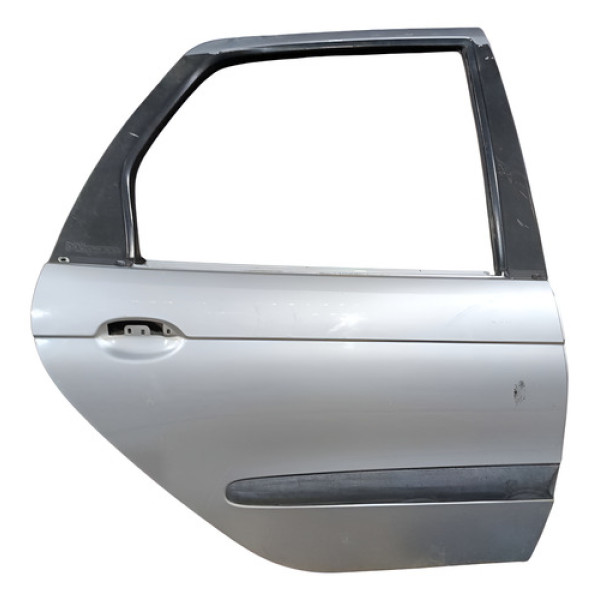 Porta Traseira Direita Renault Scenic 2003 A 2012 Original Traseira Direito Prata
