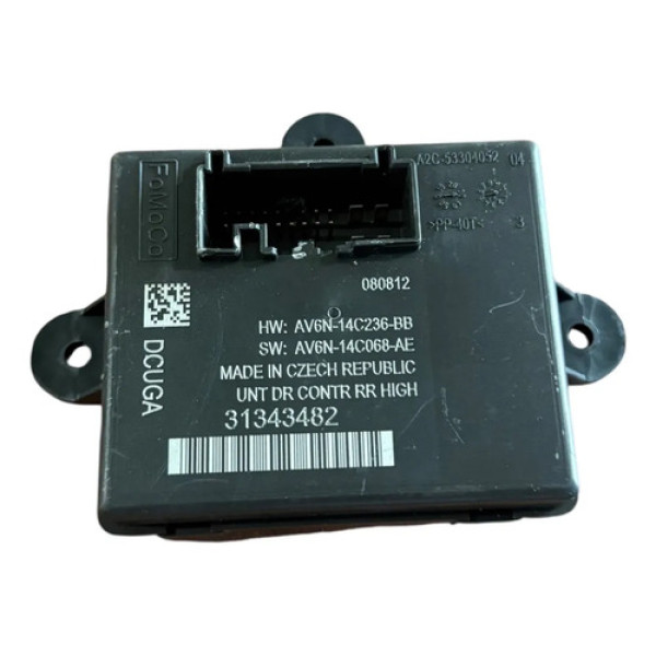 Modulo Vidro Porta Traseira Esquerda Volvo V60 S60 2011 2012