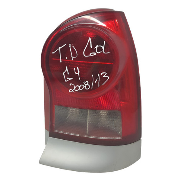 Lanterna Traseira Direita Gol G4 2006 A 2013  Direito Vermelho