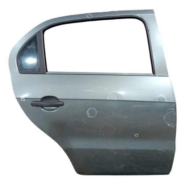 Porta Traseira Direita Volkswagen Gol G5 2008 2022 C/detalhe Traseira Direito Cinza