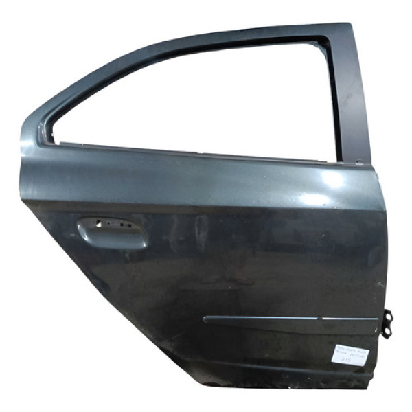Porta Traseira Direita Prisma 2014 2015 2016 2017 2018 Traseira Direito Cinza-escuro