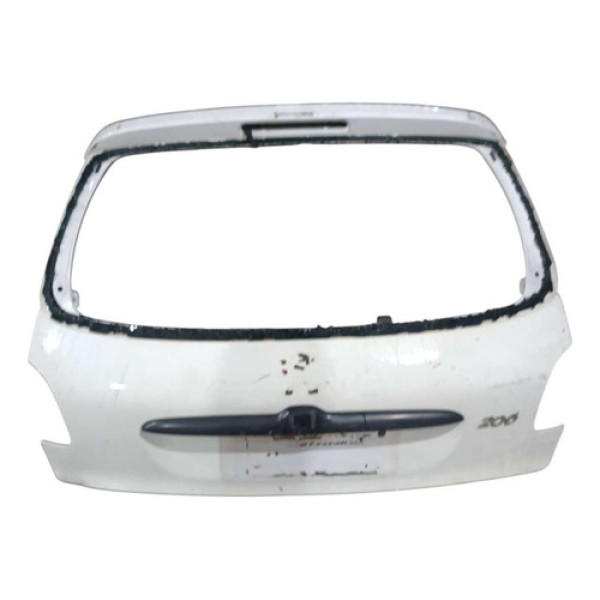 Tampa Traseira Peugeot 206 207 2005 A 2014 C/detalhe Branco